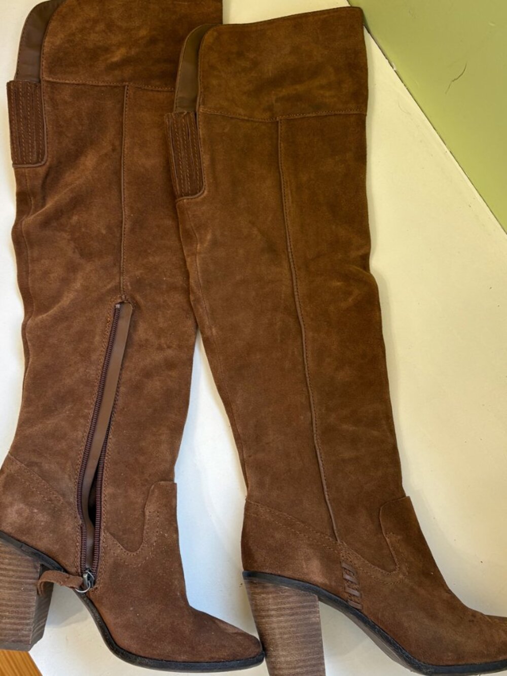 Brown Suede Dolce Vita Thigh High Boots